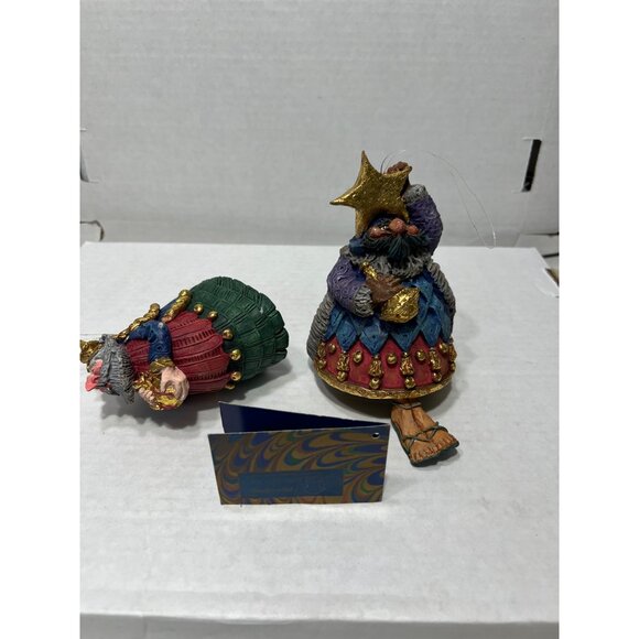 Department 56 Czarry Nights hand painted ornaments Three Wise men ornaments - Picture 9 of 9